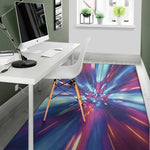 Lightspeed Vortex Print Area Rug