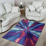 Lightspeed Vortex Print Area Rug