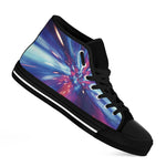 Lightspeed Vortex Print Black High Top Shoes