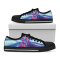 Lightspeed Vortex Print Black Low Top Sneakers