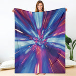 Lightspeed Vortex Print Blanket