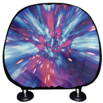 Lightspeed Vortex Print Car Headrest Covers