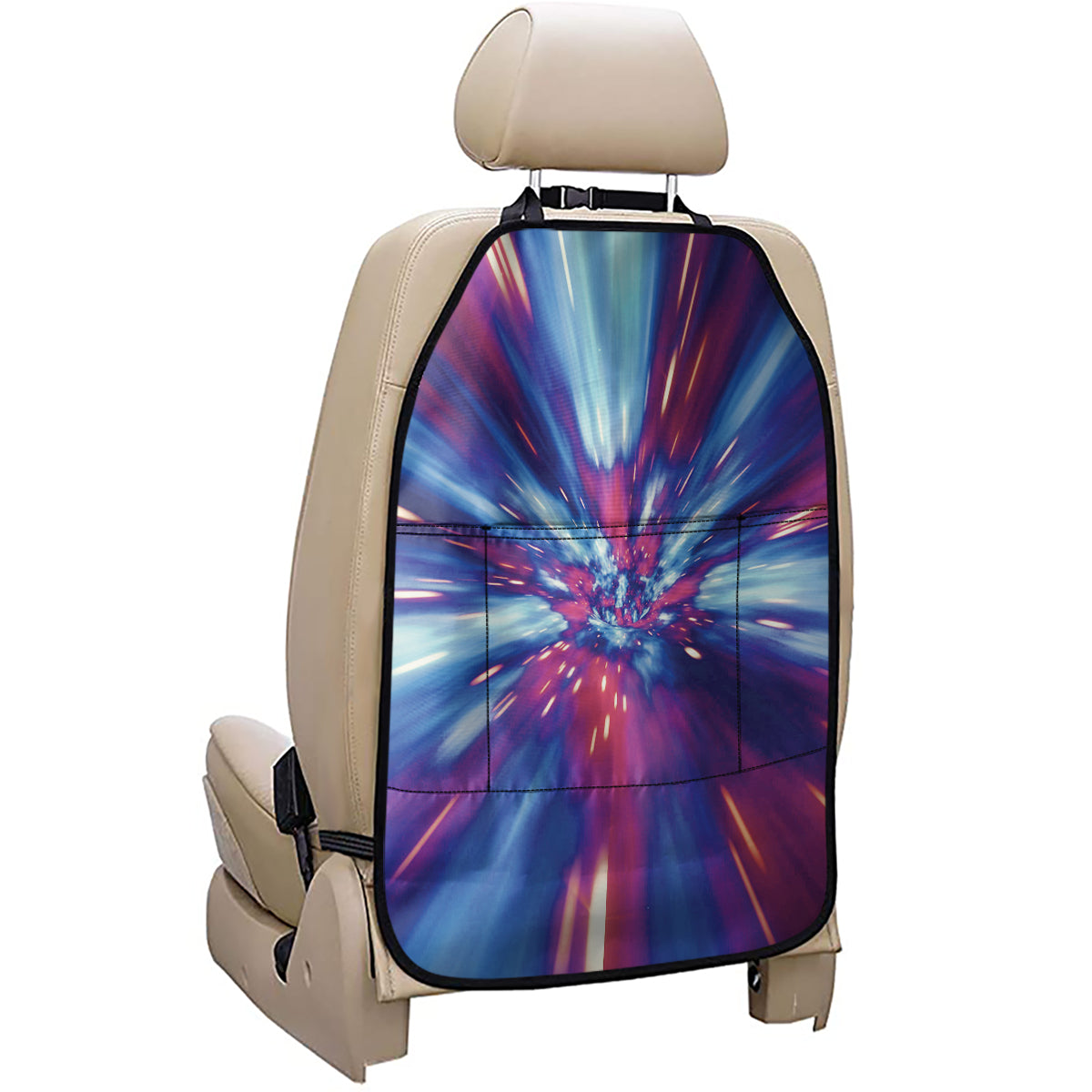 Lightspeed Vortex Print Car Seat Organizers