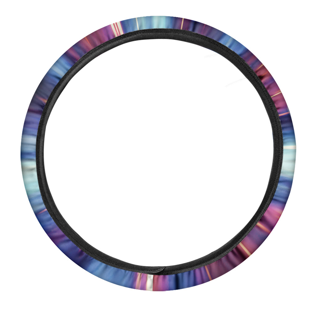 Lightspeed Vortex Print Car Steering Wheel Cover
