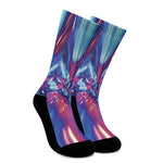 Lightspeed Vortex Print Crew Socks