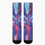 Lightspeed Vortex Print Crew Socks