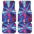 Lightspeed Vortex Print Front and Back Car Floor Mats