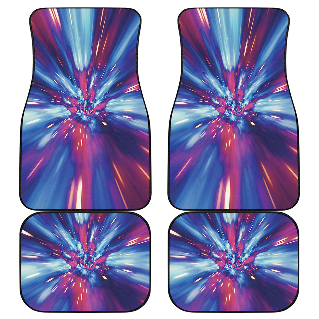Lightspeed Vortex Print Front and Back Car Floor Mats