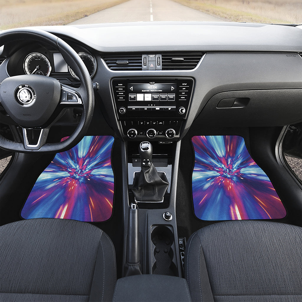 Lightspeed Vortex Print Front and Back Car Floor Mats