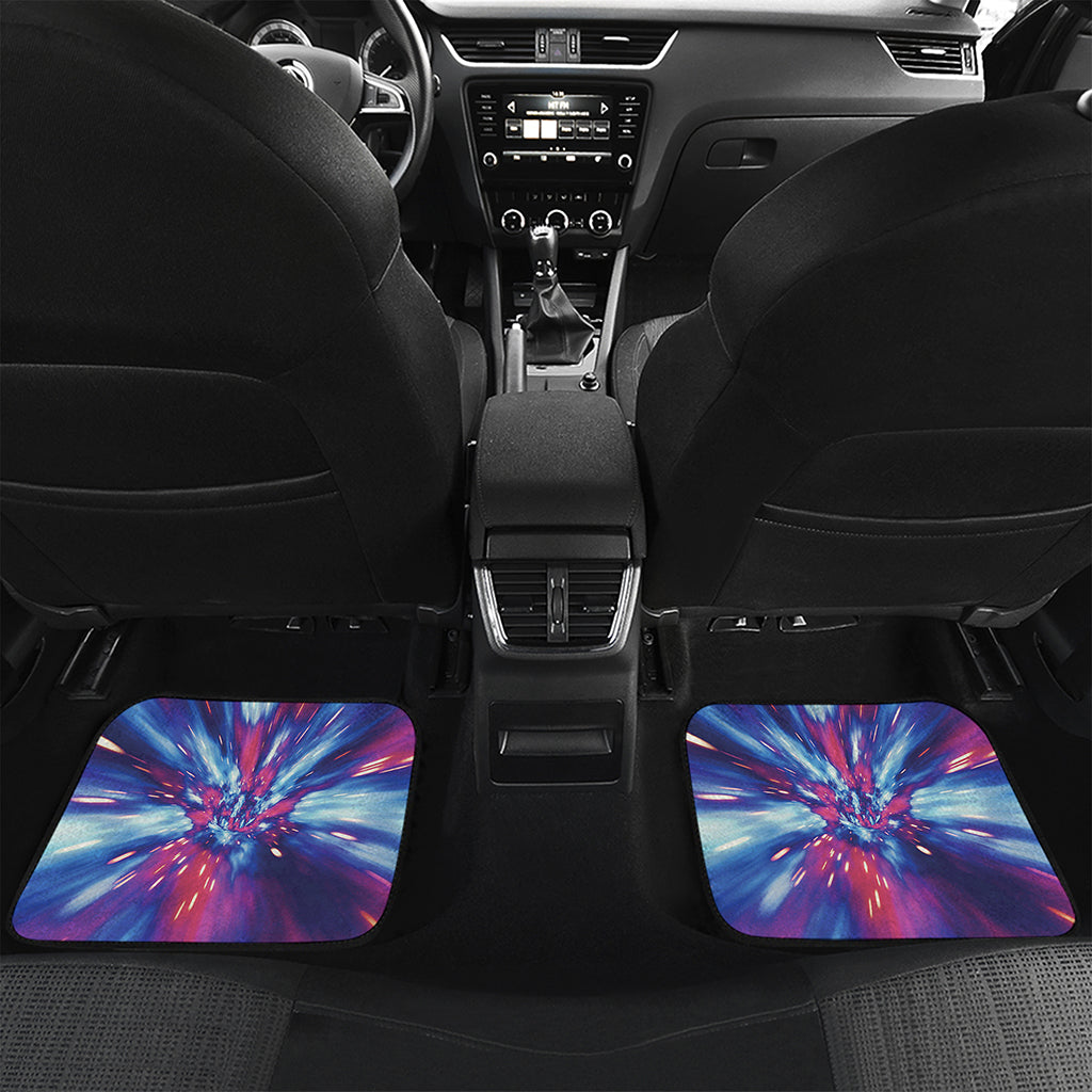 Lightspeed Vortex Print Front and Back Car Floor Mats