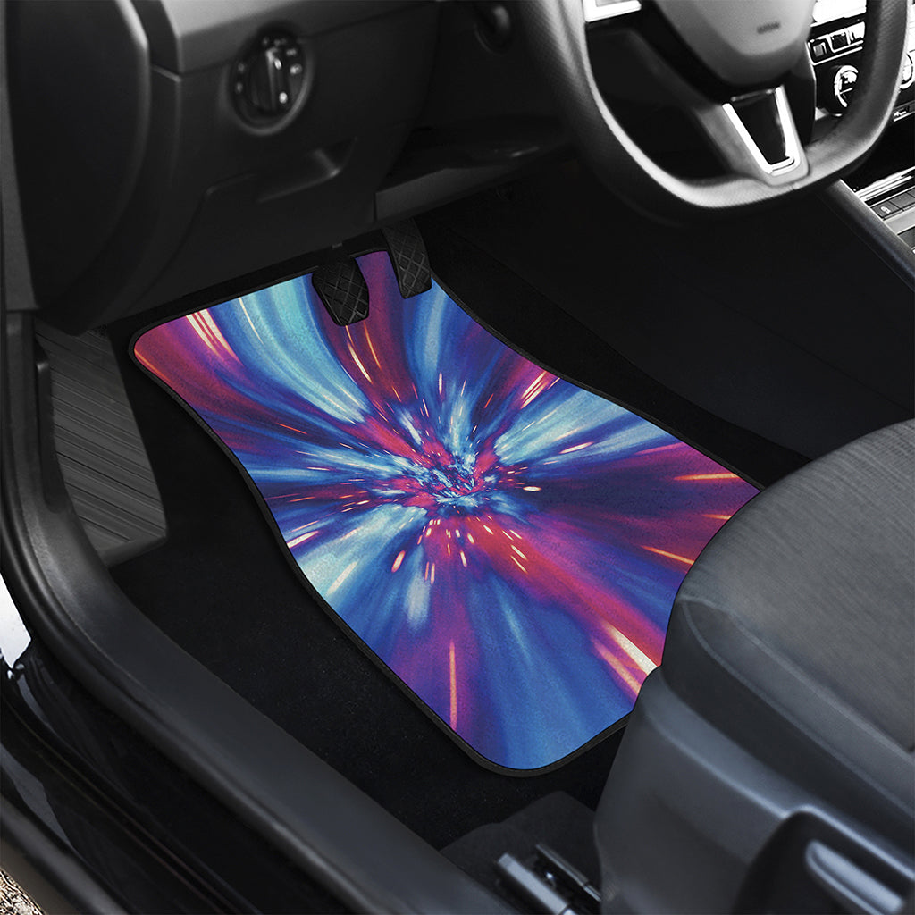 Lightspeed Vortex Print Front and Back Car Floor Mats