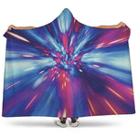 Lightspeed Vortex Print Hooded Blanket