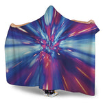 Lightspeed Vortex Print Hooded Blanket