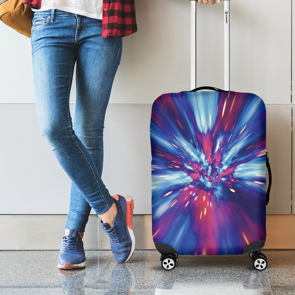 Lightspeed Vortex Print Luggage Cover