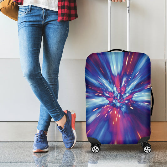 Lightspeed Vortex Print Luggage Cover