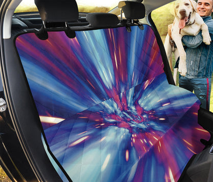 Lightspeed Vortex Print Pet Car Back Seat Cover