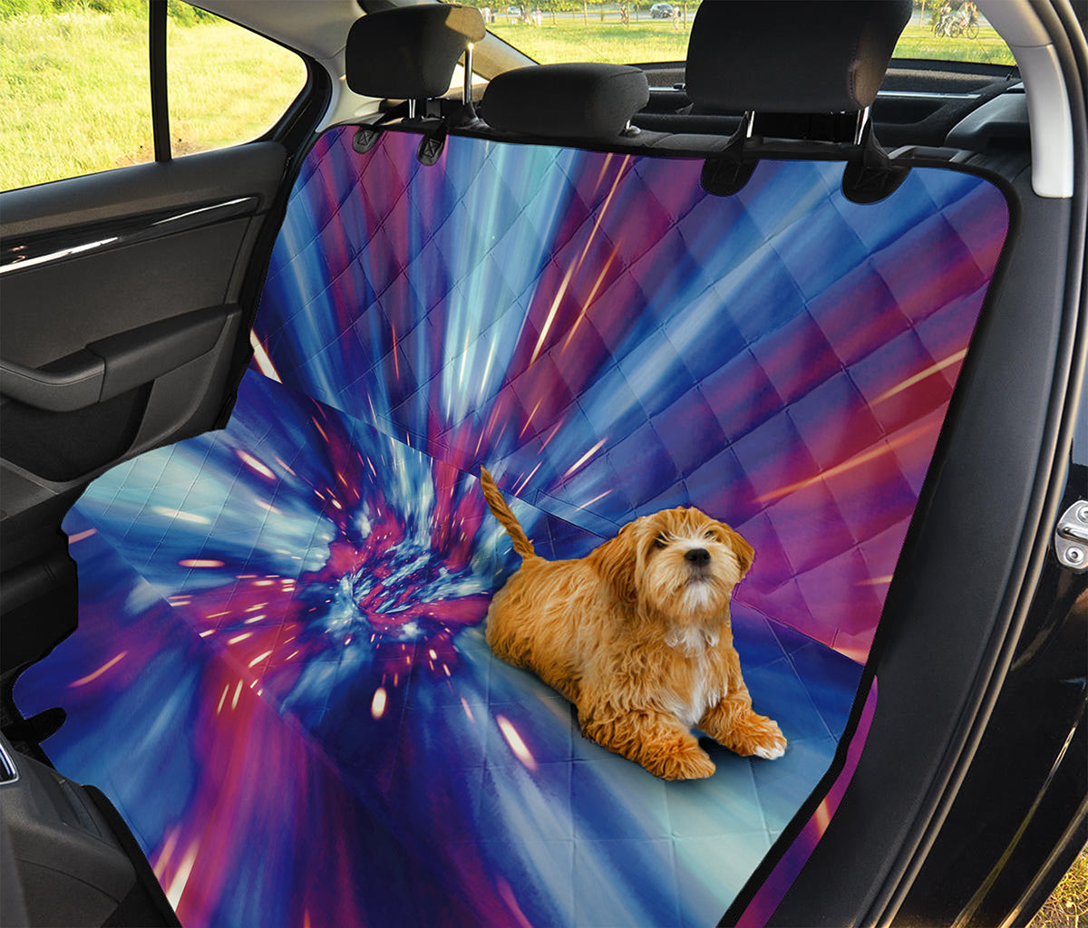 Lightspeed Vortex Print Pet Car Back Seat Cover