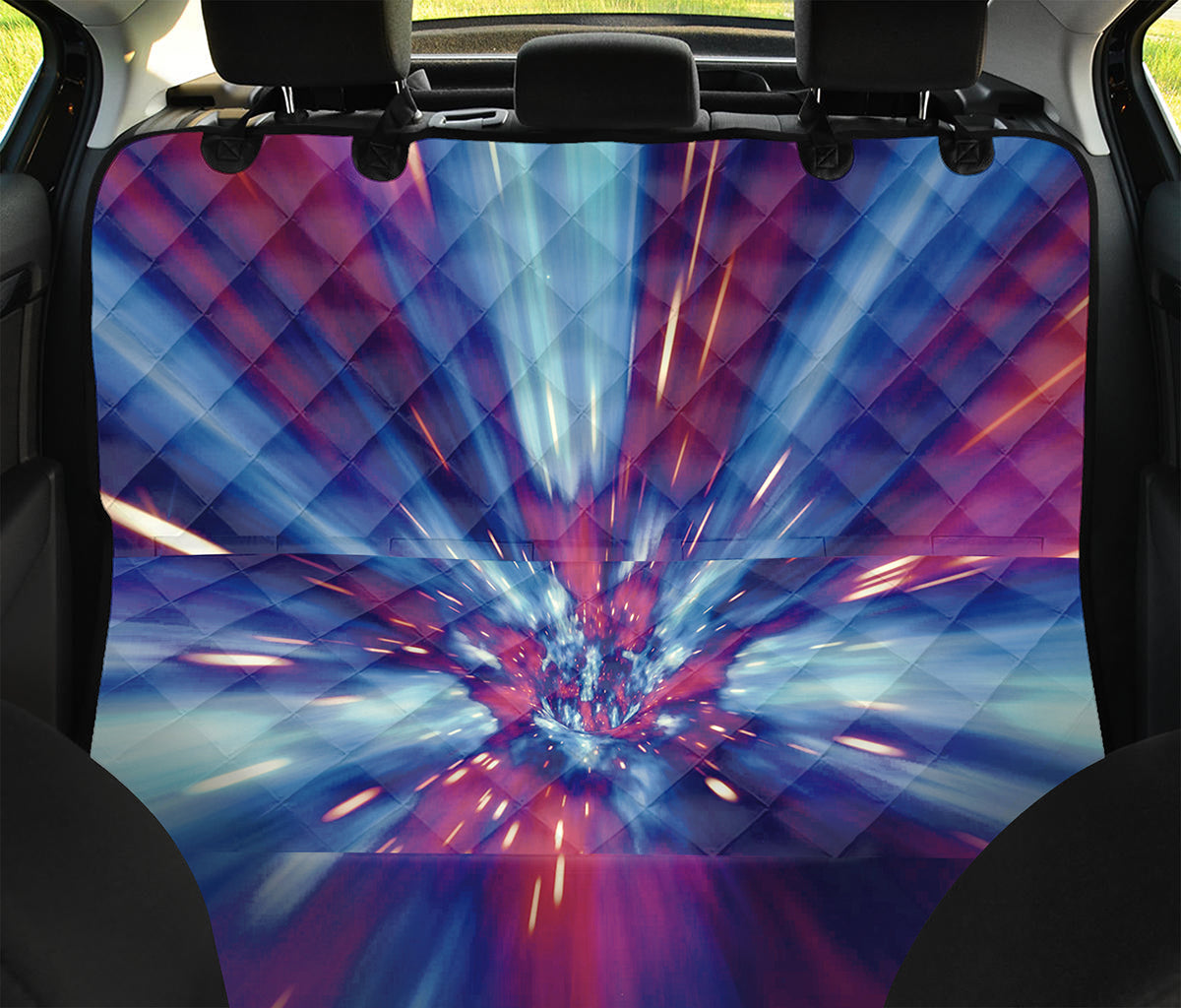 Lightspeed Vortex Print Pet Car Back Seat Cover