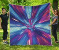 Lightspeed Vortex Print Quilt