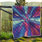 Lightspeed Vortex Print Quilt