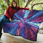 Lightspeed Vortex Print Quilt