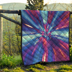 Lightspeed Vortex Print Quilt