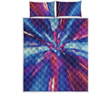 Lightspeed Vortex Print Quilt Bed Set