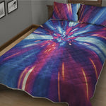Lightspeed Vortex Print Quilt Bed Set