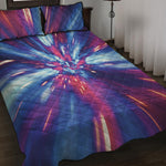 Lightspeed Vortex Print Quilt Bed Set