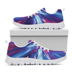 Lightspeed Vortex Print White Sneakers