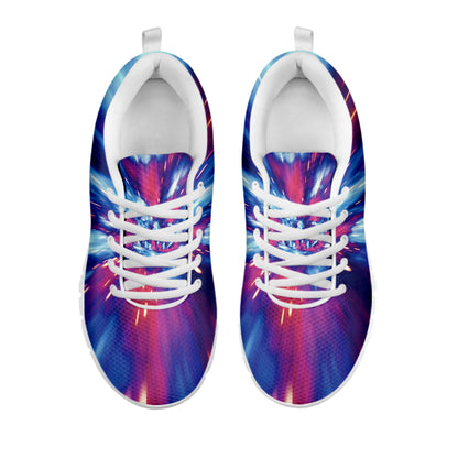 Lightspeed Vortex Print White Sneakers