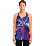 Lightspeed Vortex Print Women's Racerback Tank Top