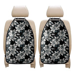Lily Floral Pattern Print Car Seat Organizers