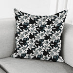 Lily Floral Pattern Print Pillow Cover