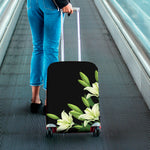 Lily Floral Print Luggage Cover