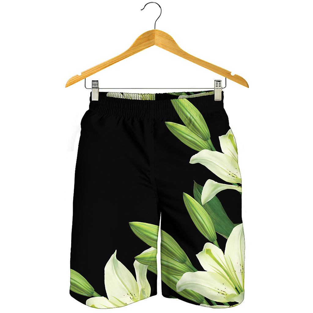 Lily Floral Print Men's Shorts