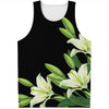 Lily Floral Print Men's Tank Top