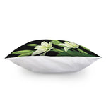 Lily Floral Print Pillow Cover