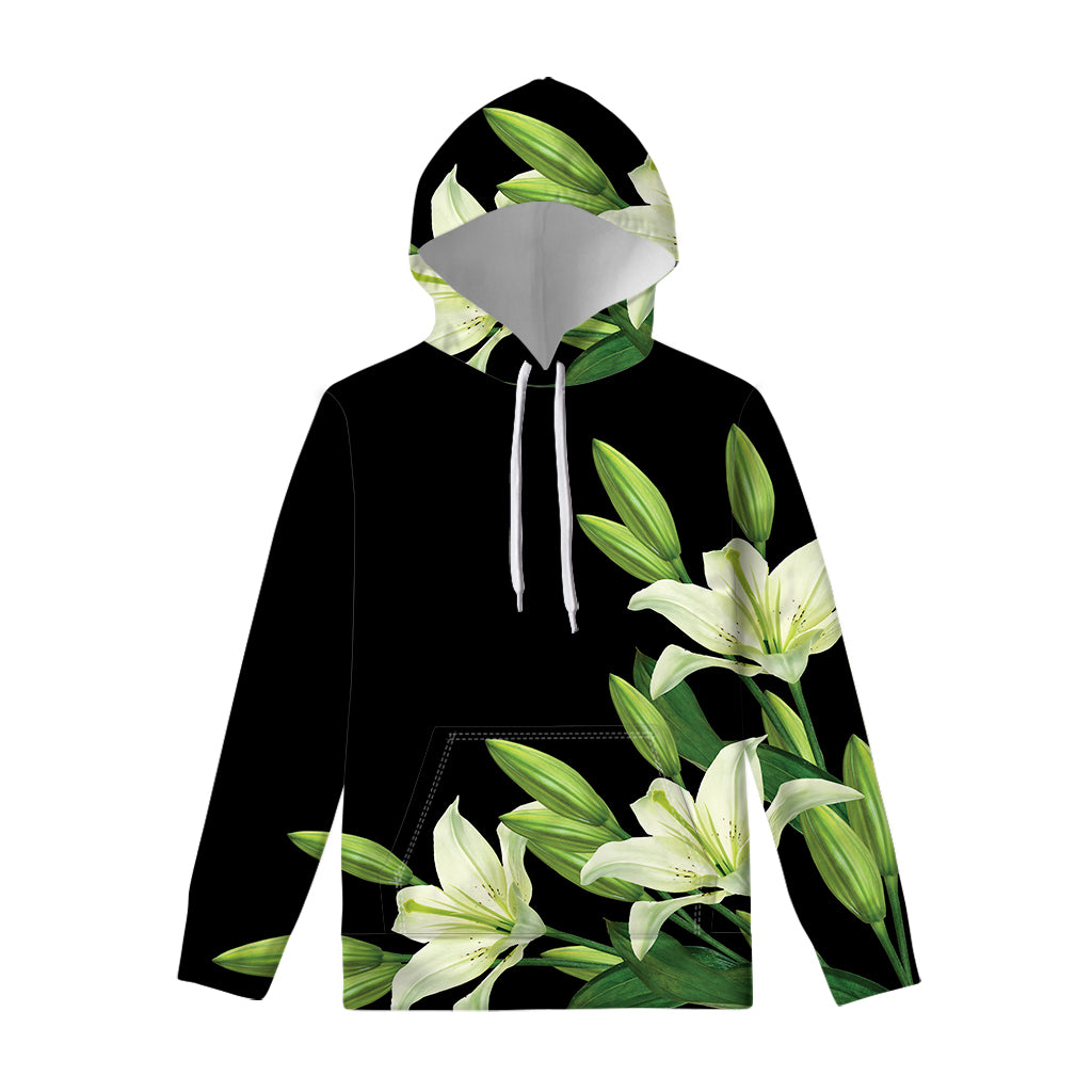 Lily Floral Print Pullover Hoodie
