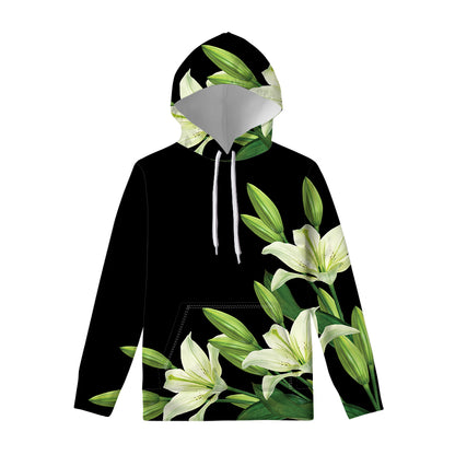 Lily Floral Print Pullover Hoodie