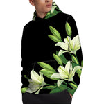 Lily Floral Print Pullover Hoodie