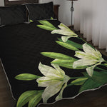 Lily Floral Print Quilt Bed Set