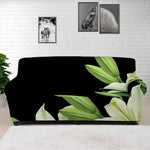 Lily Floral Print Sofa Cover