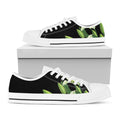 Lily Floral Print White Low Top Sneakers