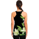 Lily Floral Print Women's Racerback Tank Top