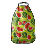 Lime Green Watermelon Pattern Print Car Seat Organizers