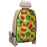 Lime Green Watermelon Pattern Print Car Seat Organizers