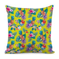 Lime Hawaiian Pineapple Pattern Print Pillow Cover