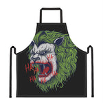 Lion Joker Print Apron