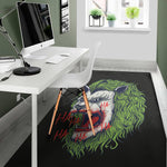 Lion Joker Print Area Rug